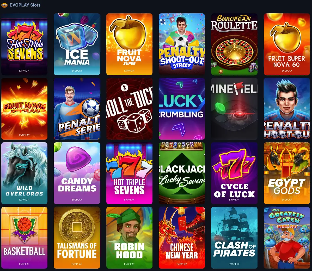 BBRBet Slots Games
